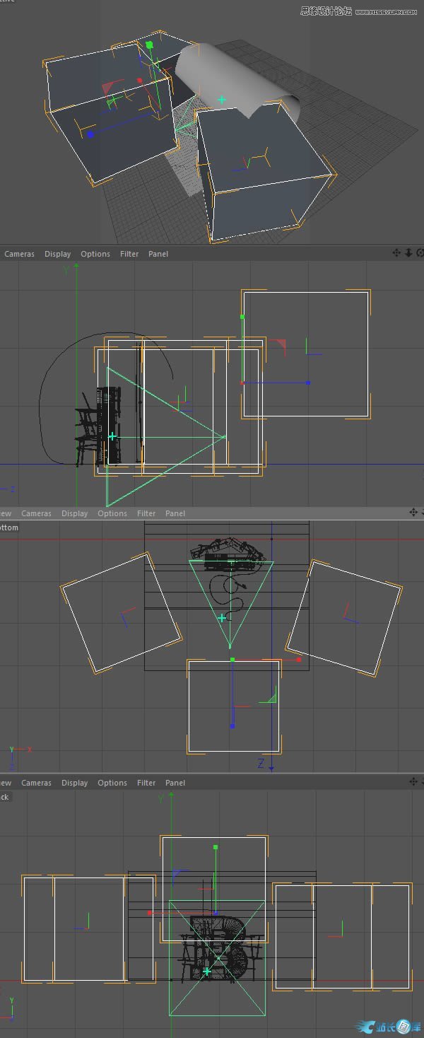 Photoshop结合C4D制作三维立体艺术字,PS教程,站长图库