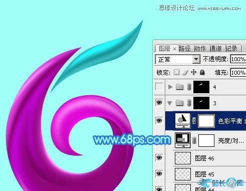 Photoshop制作61儿童节绚丽艺术字教程,PS教程,站长图库