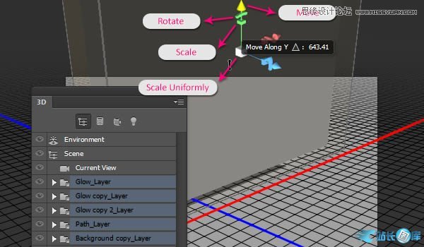 Photoshop绘制超酷的3D门牌艺术字教程,PS教程,站长图库