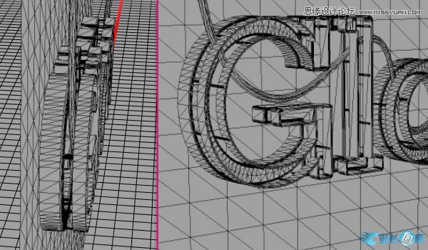 Photoshop绘制超酷的3D门牌艺术字教程,PS教程,站长图库