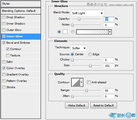 Photoshop详细绘制金属质感的企业标志,PS教程,站长图库